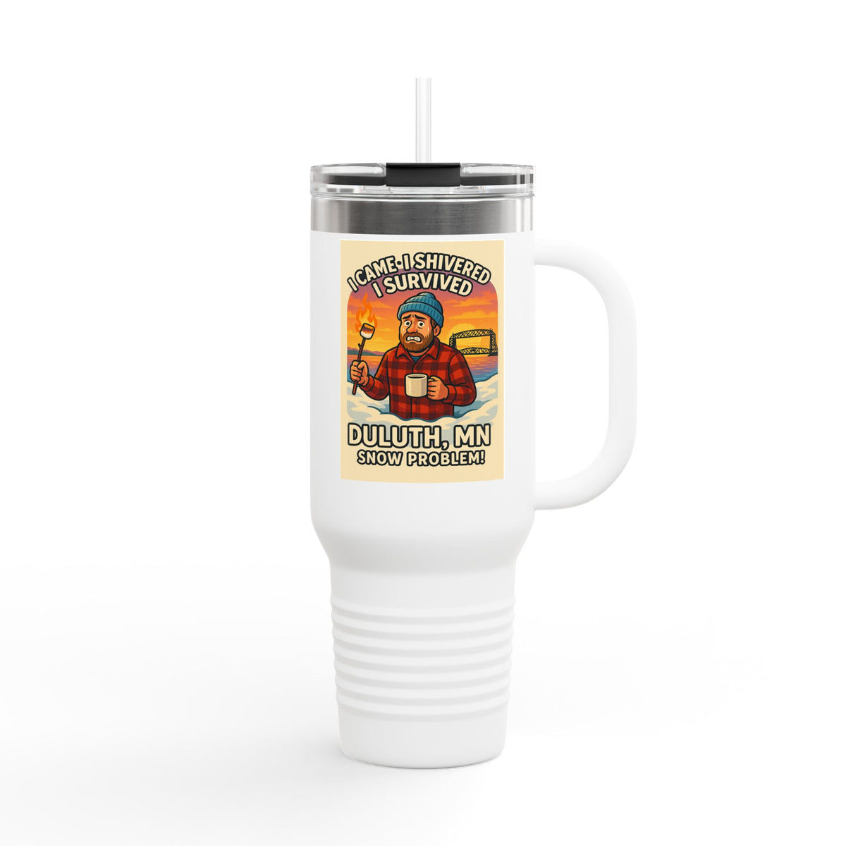 Insulated Travel Mug, 40oz