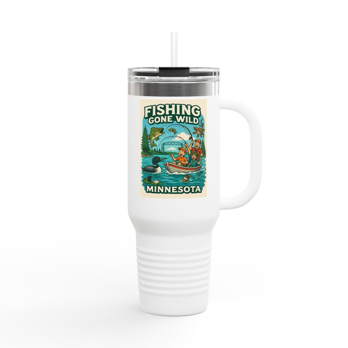 Insulated Travel Mug, 40oz