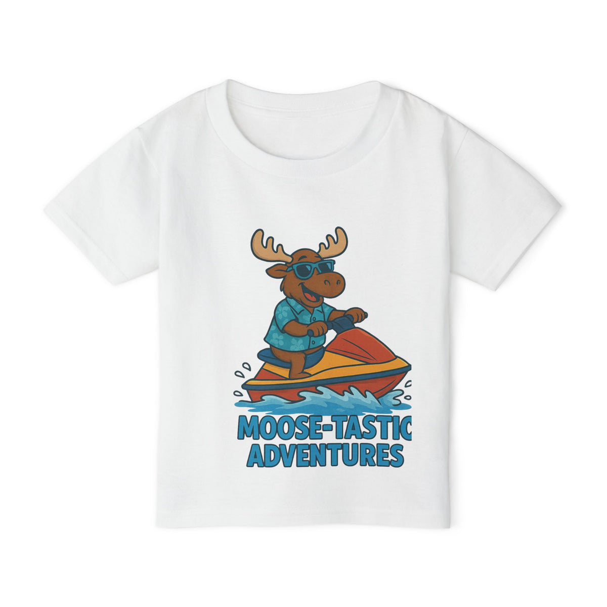 Moose-Tastic Toddler T-Shirt, Kids Summer Outing Shirt, Cute Animal Tee, Adventure Playwear, Gifts for Little Explorers