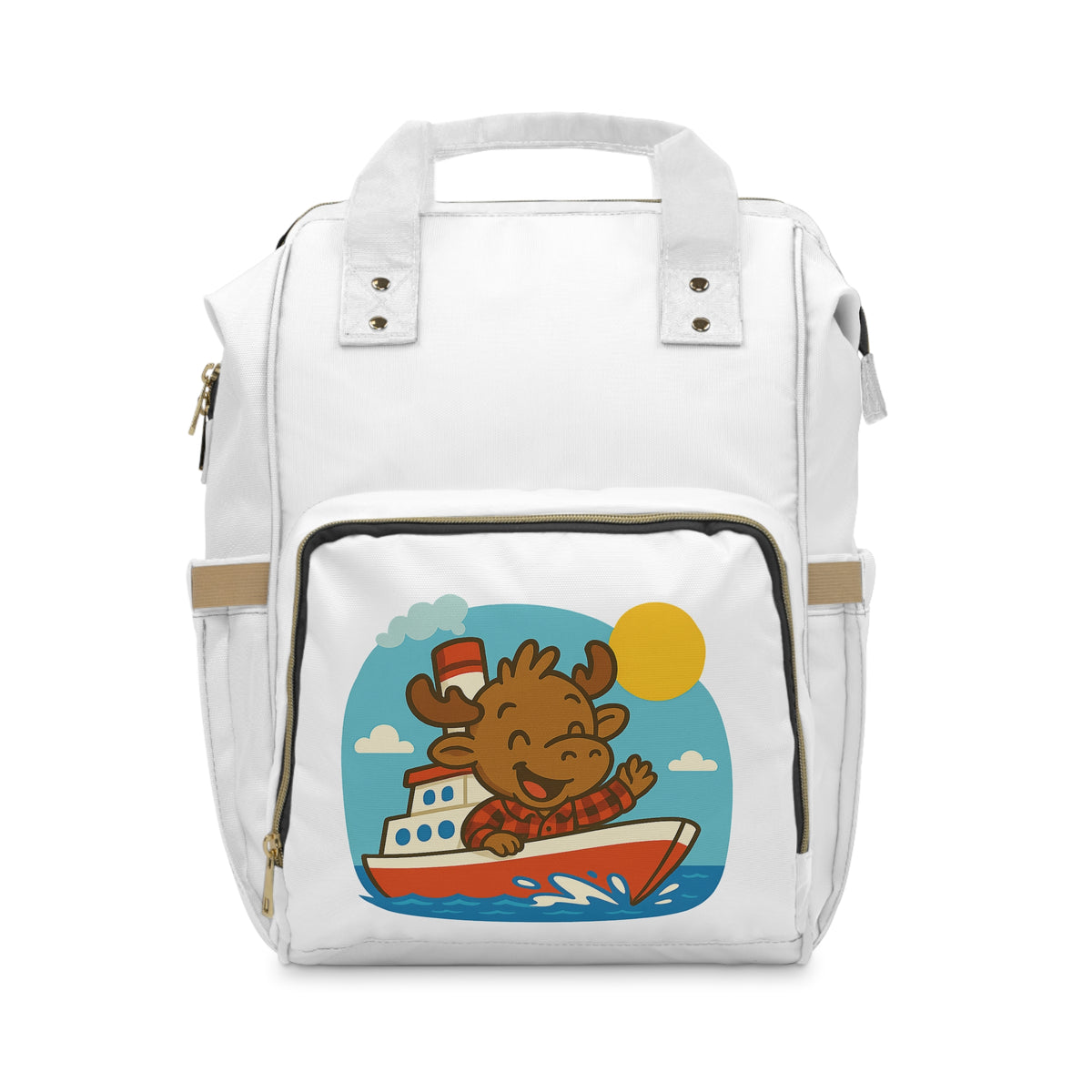 Stylish Multifunctional Diaper Backpack - Convenient Baby Gear, Perfect for Parents, Travel-Friendly, Ideal for New Moms, Cute Baby [...]