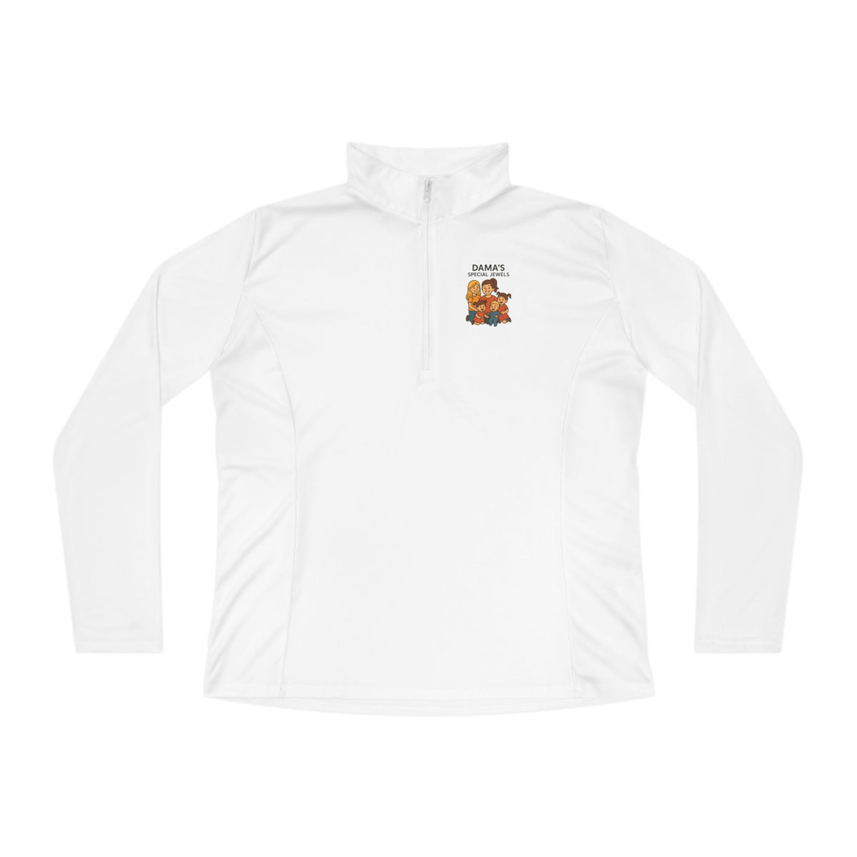 Stylish Ladies Quarter-Zip Pullover for Cozy Days, Ideal for Casual Wear, Outdoor Activities, Gift for Her, Fitness Apparel