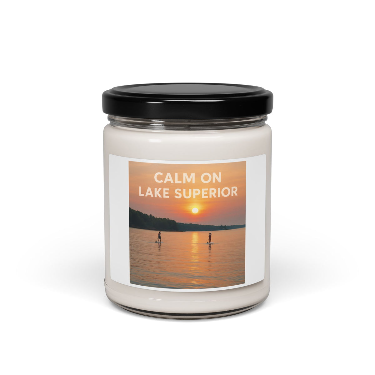 Calm on Lake Superior Scented Soy Candle | Relaxation Gift, Home Décor, Aromatherapy, Self-Care, Wellness